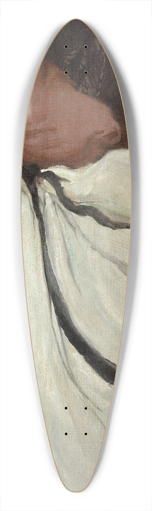 John White Alexander - Repose 39.3 inch art pintail longboard deck