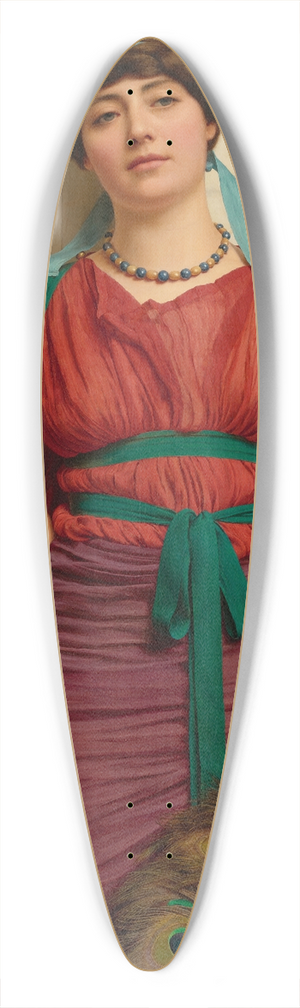 John William Godward - Eurypyle 39.3 inch art pintail longboard deck