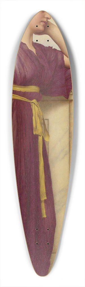 John William Godward - Soft Falls The Eventide 39.3 inch art pintail longboard deck
