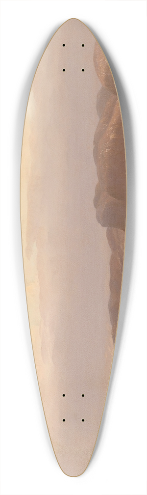 John Williamson - Autumn, Hudson River 39.3 inch art pintail longboard deck