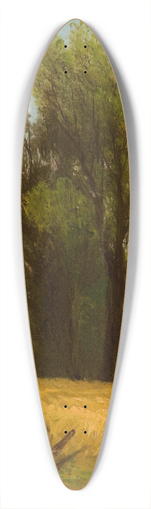 John Williamson - Scene in Berkshire County, Massachusetts 39.3 inch art pintail longboard deck