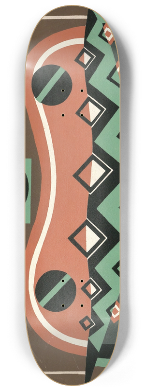 Georges Valmier - Collection decors et couleurs Pl.08 8.25 inch art skate deck