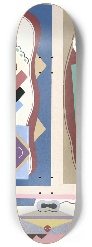 Georges Valmier - Collection decors et couleurs Pl.17 8.25 inch art skate deck