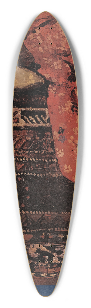 Jolijn van de Wouw - Breitner 39.3 inch art pintail longboard deck