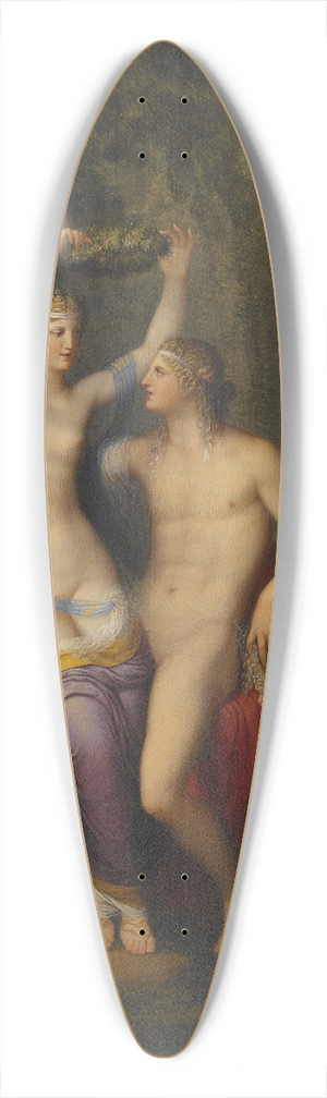 Jonas kerstrm - Bacchus and Ariadne 39.3 inch art pintail longboard deck