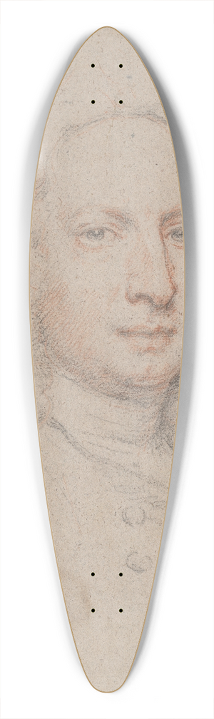 Jonathan Richardson the Elder - Jonathan Richardson, Jr. 39.3 inch art pintail longboard deck