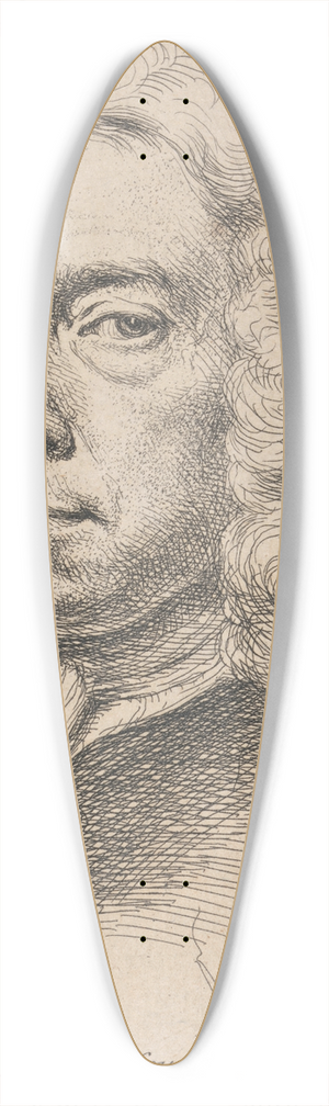Jonathan Richardson the Elder - Jonathan Richardson, Sr. 39.3 inch art pintail longboard deck