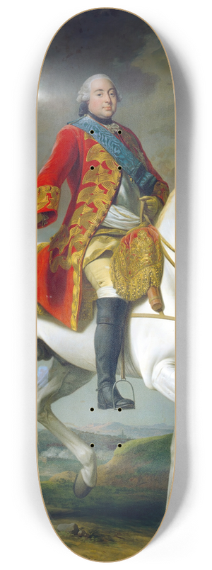 Alexander Roslin - Louis-Philippe, Duc dOrleans, Saluting his Army on the Battlefield 8.25 inch art skate deck Alexander Roslin - Louis-Philippe, Duc dOrleans, Saluting his Army on the Battlefield 8.25 inch art skate deck