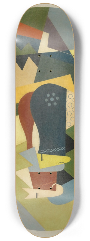 Georges Valmier - Les Bufs Dans La Montagne 8.25 inch art skate deck