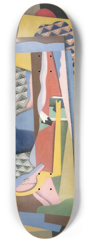 Georges Valmier - Reclining woman 8.25 inch art skate deck