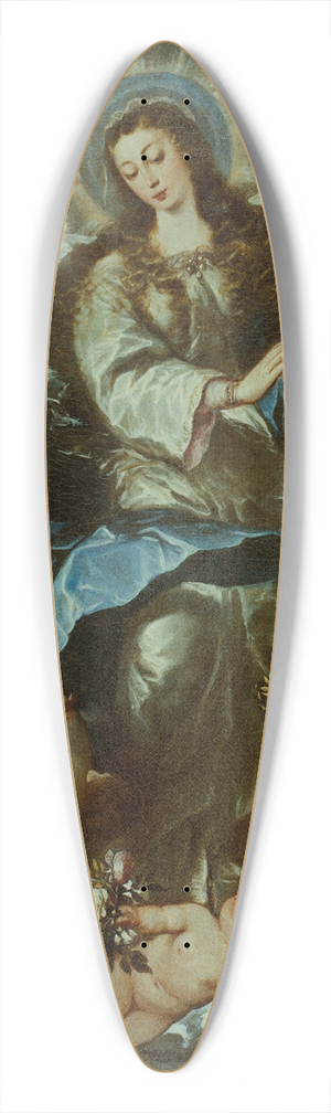 Jos Antolinez - Immaculate Conception 39.3 inch art pintail longboard deck