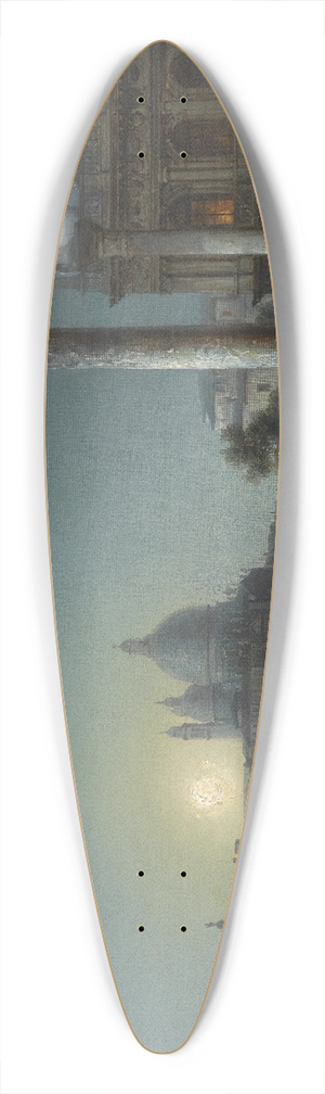 Josef Carl Berthold Pttner - Markusplatz 39.3 inch art pintail longboard deck