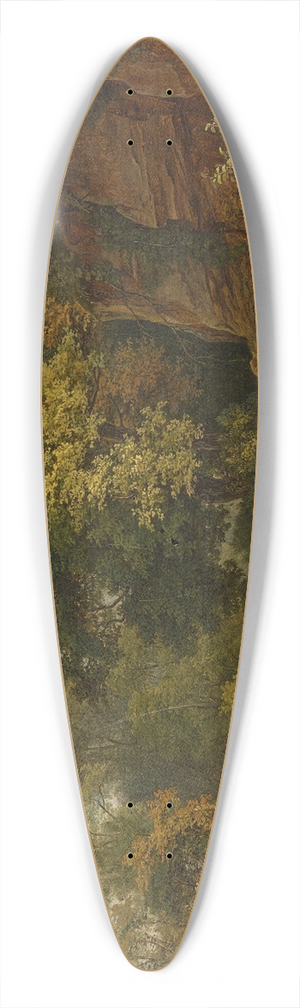 Josef Feid - Landschaft mit Badenden 39.3 inch art pintail longboard deck