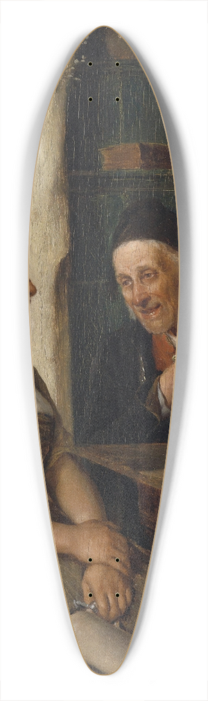 Josef Kinzel - Dein Bild 39.3 inch art pintail longboard deck