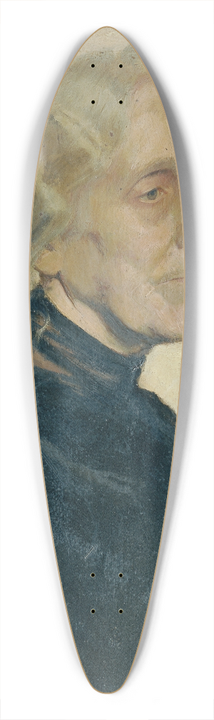 Josef Wawra - Portrt einer alten Dame 39.3 inch art pintail longboard deck