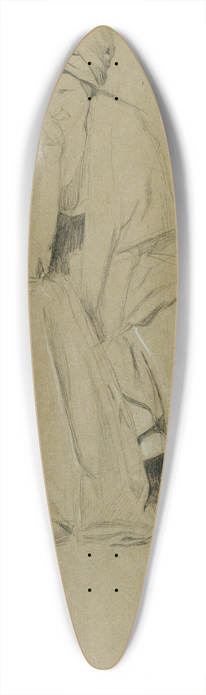 Josef Wawra - Sitzender Mann mit Turban 39.3 inch art pintail longboard deck