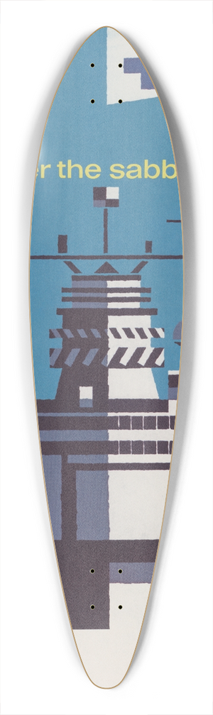 Joseph Binder - Remember the sabbath day 39.3 inch art pintail longboard deck