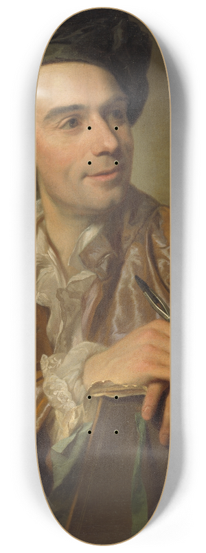Alexander Roslin - The French Painter Claude Joseph Vernet 8.25 inch art skate deck