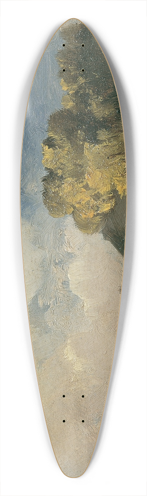 Joseph Brunner - Aus der Untersteiermark 39.3 inch art pintail longboard deck