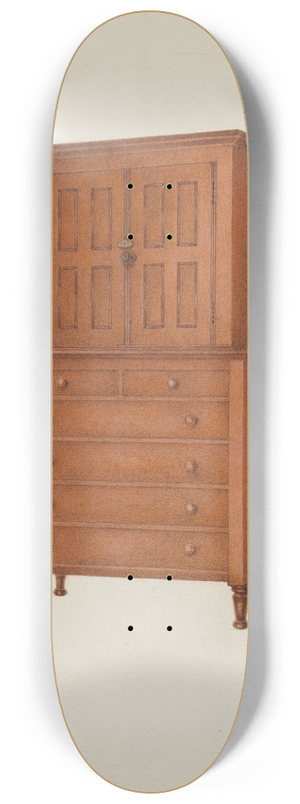 George V. Vezolles - Shaker Cabinet 8.25 inch art skate deck