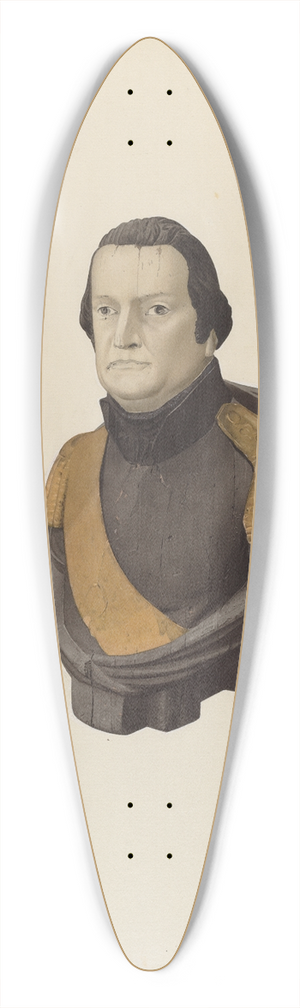Joseph Goldberg - Figurehead 39.3 inch art pintail longboard deck