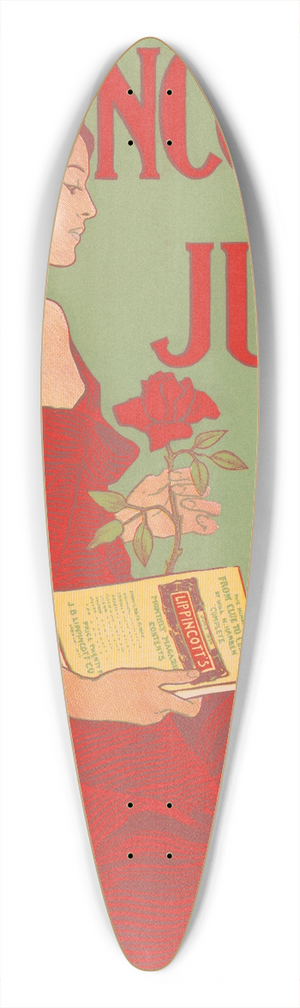 Joseph Gould - Lippincotts June 39.3 inch art pintail longboard deck