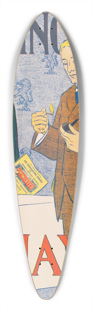 Joseph Gould - Lippincotts May 39.3 inch art pintail longboard deck