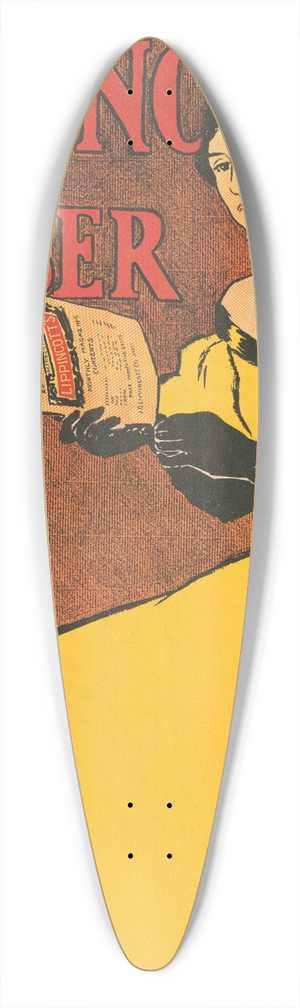 Joseph Gould - Lippincotts October 39.3 inch art pintail longboard deck