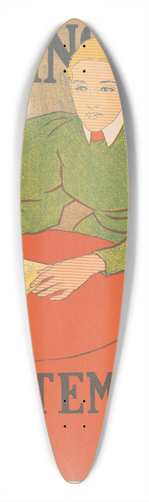 Joseph Gould - Lippincotts September 39.3 inch art pintail longboard deck