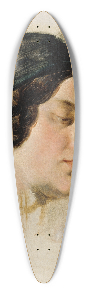 Joseph Hasslwander - Clara Hasslwander 39.3 inch art pintail longboard deck