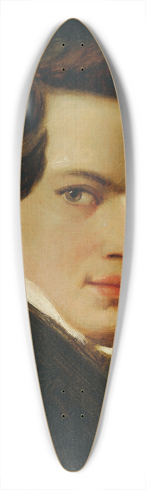 Joseph Hasslwander - Friedrich Hasslwander 39.3 inch art pintail longboard deck