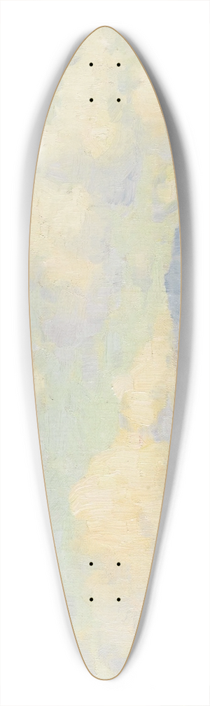 Joseph Henry Sharp - Taos Landscape 39.3 inch art pintail longboard deck