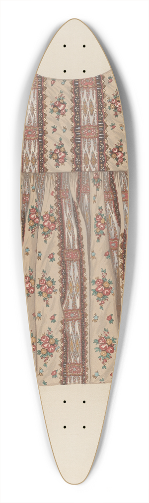 Joseph L. Boyd - Childs Dress 39.3 inch art pintail longboard deck