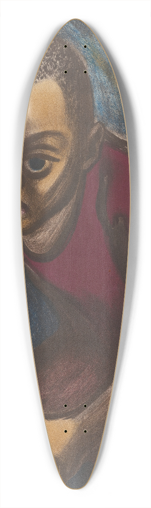 Joseph Leboit - Sam 39.3 inch art pintail longboard deck