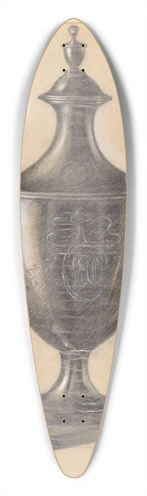 Joseph Leboit - Sugar Bowl 39.3 inch art pintail longboard deck