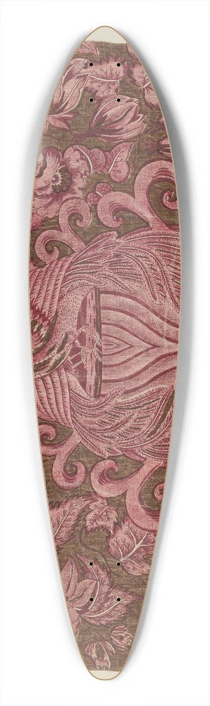 Joseph Lubrano - Printed Cotton 39.3 inch art pintail longboard deck