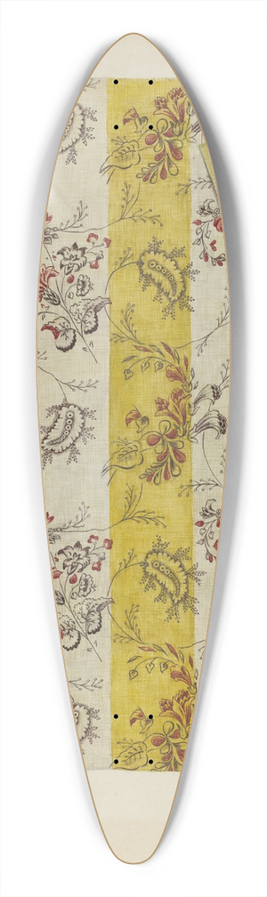Joseph Lubrano - Printed Textile 39.3 inch art pintail longboard deck