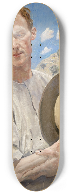 George Washington Lambert - A Sergeant Of The Light Horse 8.25 inch art skate deck George Washington Lambert - A Sergeant Of The Light Horse 8.25 inch art skate deck