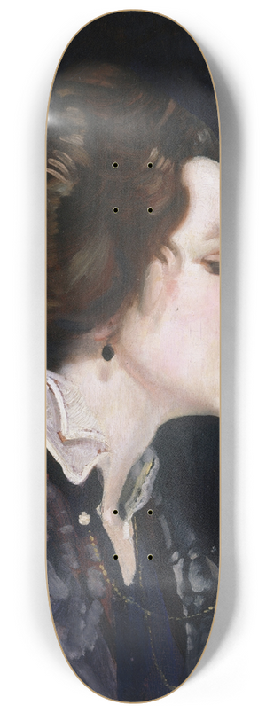 George Washington Lambert - Portrait of a Lady (Thea Proctor) 8.25 inch art skate deck George Washington Lambert - Portrait of a Lady (Thea Proctor) 8.25 inch art skate deck