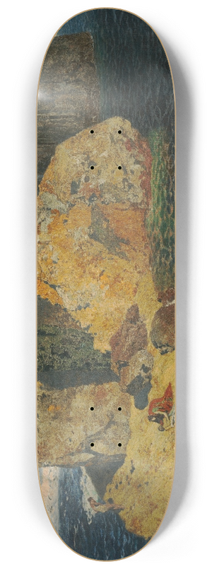 Alexander Rothaug - Island Shipwreck 8.25 inch art skate deck