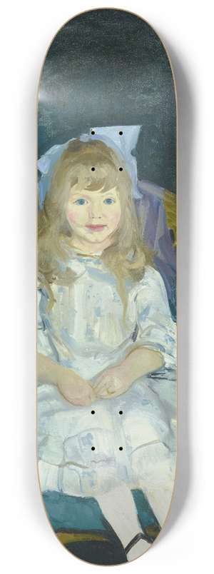 George Wesley Bellows - Portrait of Anne 8.25 inch art skate deck