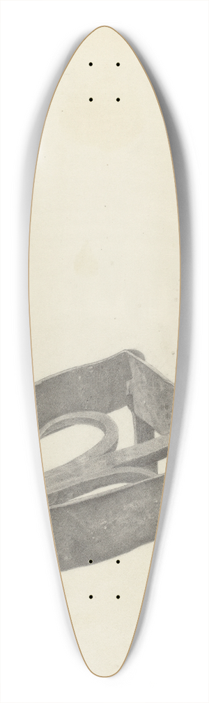 Joseph Stonefield - Trivet 39.3 inch art pintail longboard deck