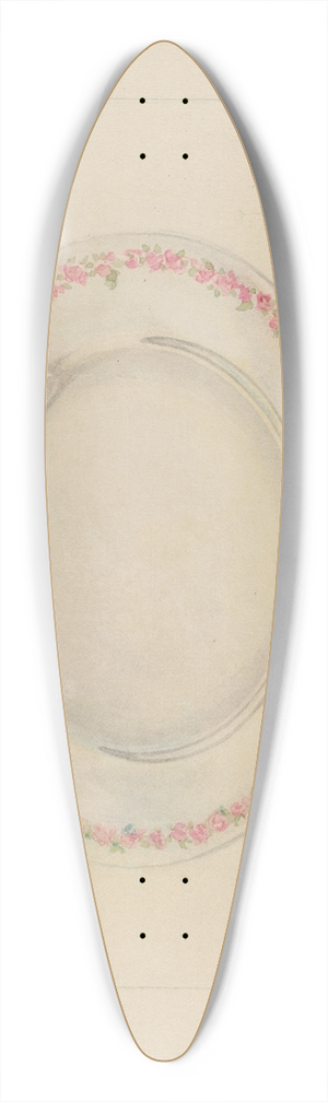 Joseph Sudek - Cake Saucer 39.3 inch art pintail longboard deck