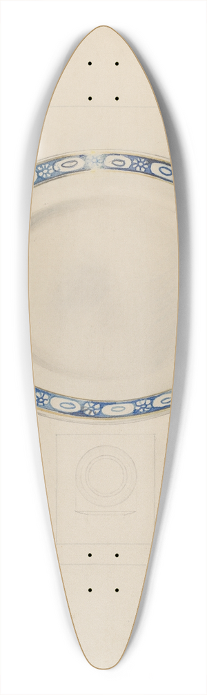 Joseph Sudek - Saucer 39.3 inch art pintail longboard deck