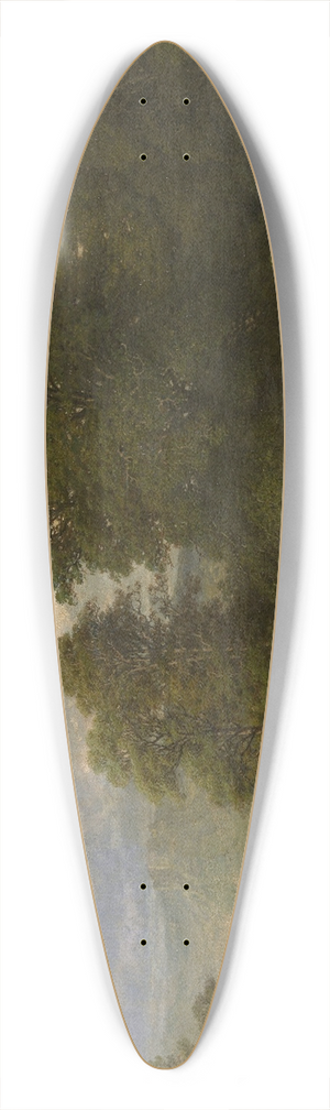 Joseph Van Luppen - Landscape 39.3 inch art pintail longboard deck