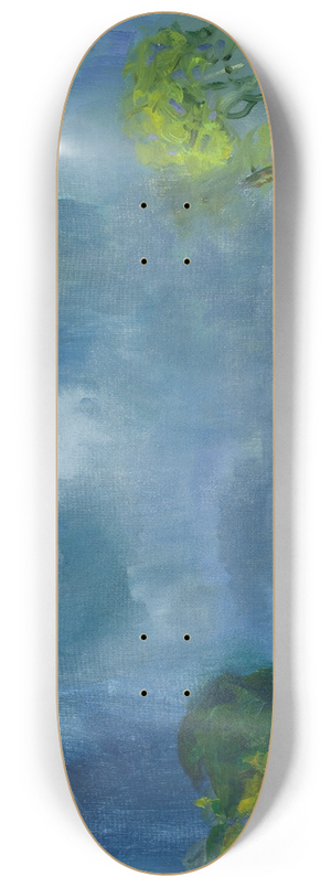 George Wesley Bellows - The Coming Storm 8.25 inch art skate deck