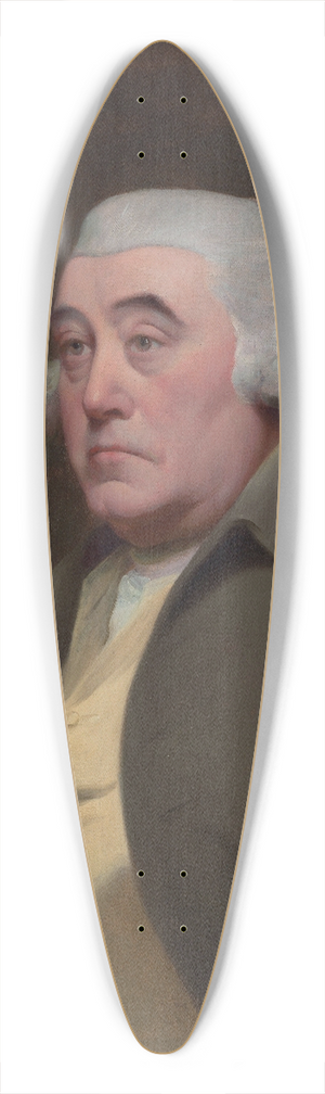 Joseph Wright of Derby - Dr. Richard Wright 39.3 inch art pintail longboard deck