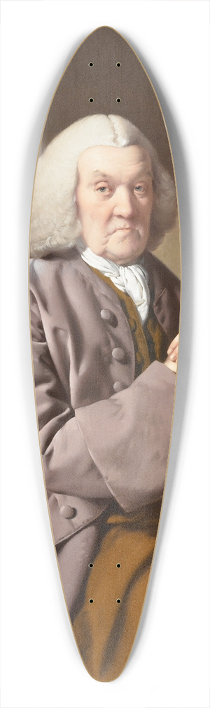 Joseph Wright of Derby - Richard Gildart 39.3 inch art pintail longboard deck