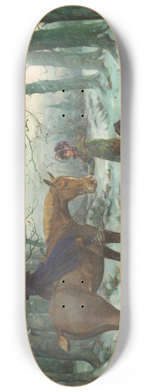 George Wright - A chance encounter 8.25 inch art skate deck