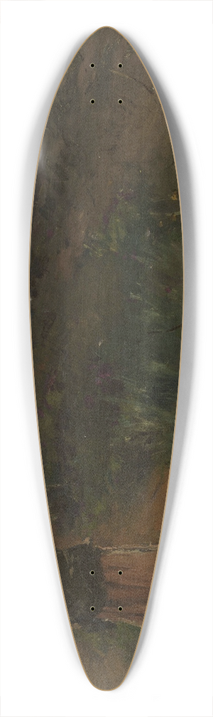 Jos Malhoa - Return from the fields 39.3 inch art pintail longboard deck